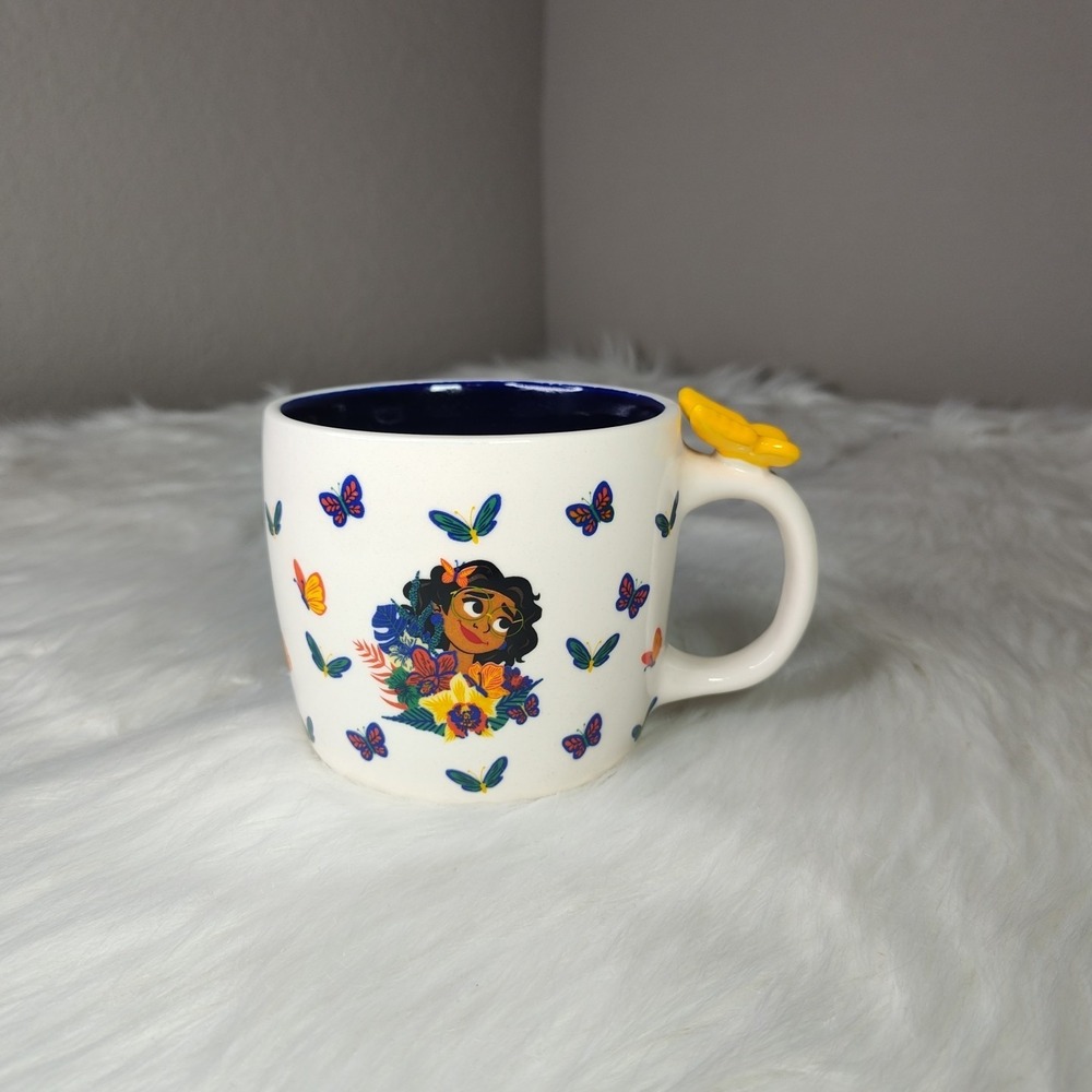 Disney Encanto Mirabel Mug Coffee Tea Butterfly On Handle By Magenta  EUC